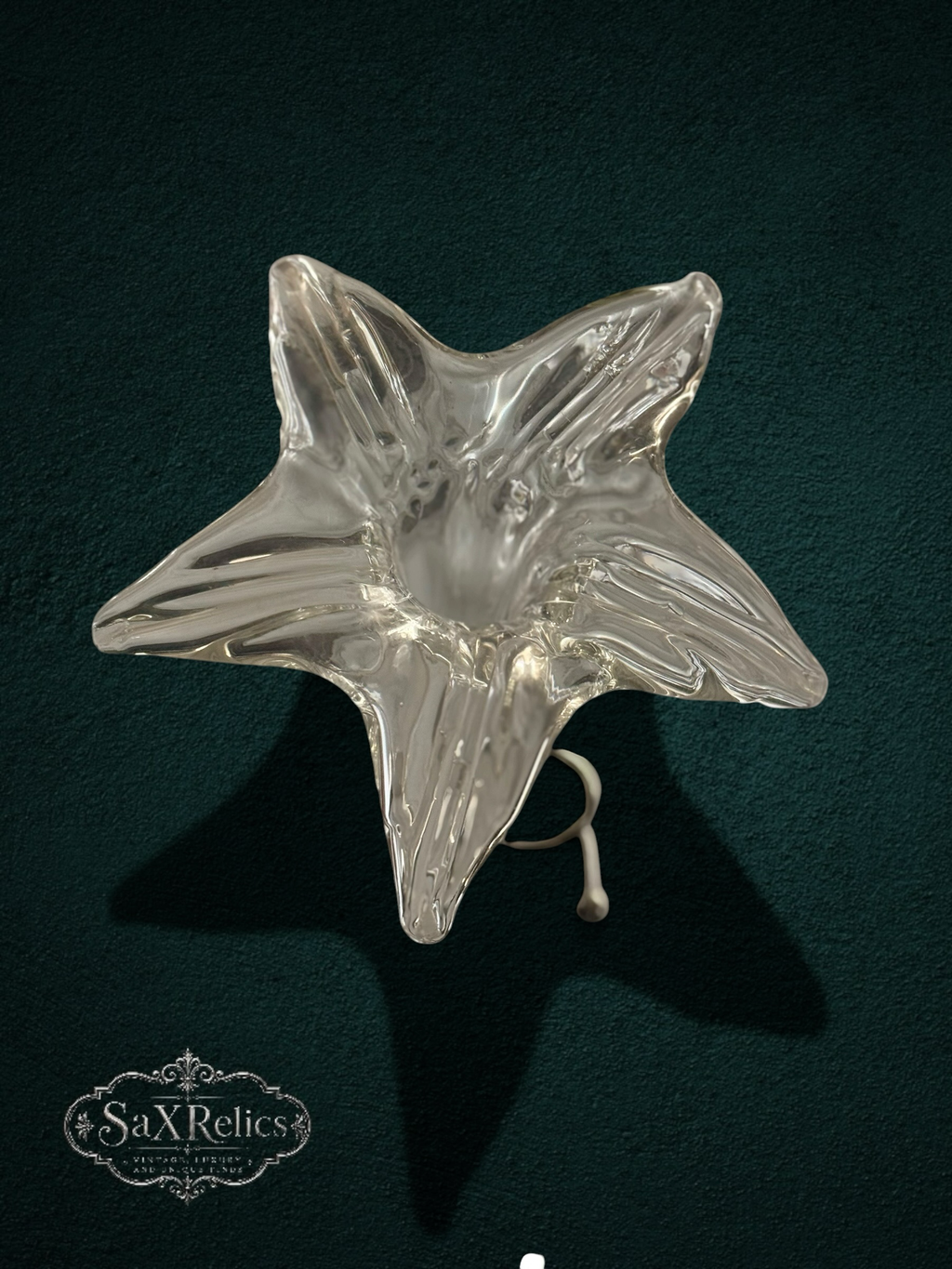 Lirio — Silver-Tone Art Nouveau Lily Trumpet Vase