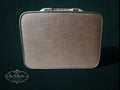 My Store vintage Christian Dior hard-shell briefcase in textured brown with silver-tone hardware and combination lock.