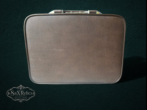 My Store vintage Christian Dior hard-shell briefcase in textured brown with silver-tone hardware and combination lock.